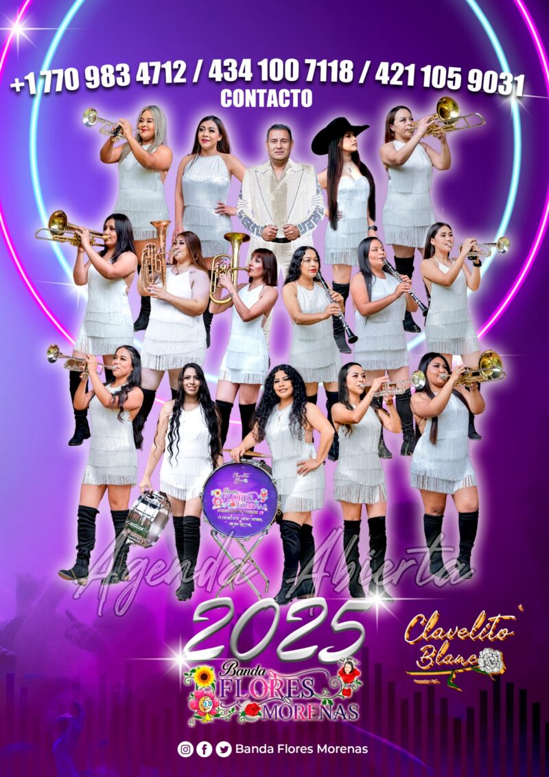 Banda Flores Morenas presente en los Premios Lo Nuestro 2025.