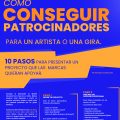 CÓMO CONSEGUIR PATROCINADORES PARA UN ARTISTA O UNA GIRA